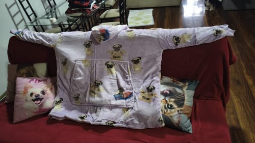 Foto enviada por cliente do Sleepo Pug